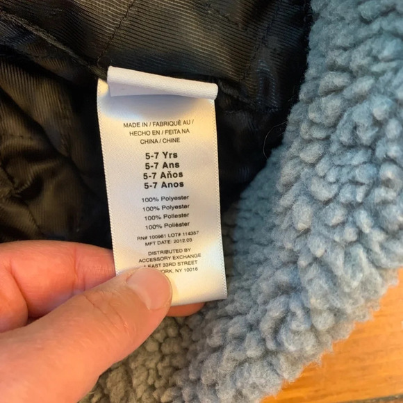 Crocs pink fleece toque, One  Size - Picture 4 of 4